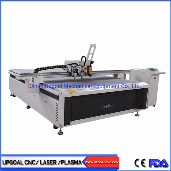Cortadora de cuchilla oscilante CNC grande con herramienta giratoria para PVC/acrílico/caja de carbono/espuma de 3m